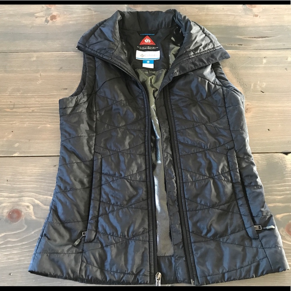 Black Columbia Apex Vest